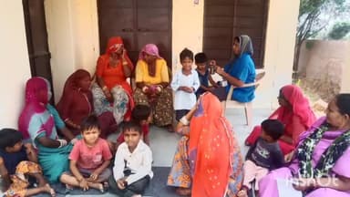 नागौर: नागौर में चिकित्सा एवं स्वास्थ्य विभाग की और से मिशन इंद्रधनुष 5 टीकाकरण अभियान का हुआ आयोजन