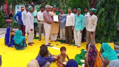 रुदौली: सीओ और नायब तहसीलदार के आश्वासन पर रुदौली में भाकियू नेताओं ने पांचवें दिन धरना किया समाप्त, 18 सितंबर को होगा महापंचायत