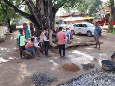 बतौली: परिवर्तन यात्रा से पहले बतौली में भाजपा ने चलाया जनसंपर्क अभियान