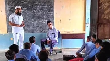 पुन्हाना: खंड शिक्षा अधिकारी खालिद हुसैन ने राजकीय वरिष्ठ माध्यमिक विद्यालय पाटखोरी का किया निरीक्षण