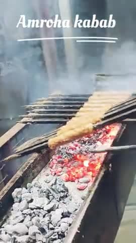 kabab Amroha #kabab #streetfood