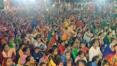 इकौना: कटरा बाजार के राम जानकी मंदिर पर बड़े धूमधाम से मनाया गया 6 दिवसीय जन्माष्टमी का प्रोग्राम