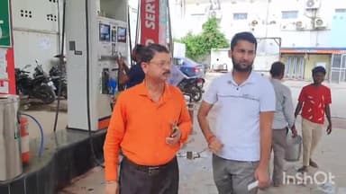 धौलपुर: शहर में पेट्रोल पंप संचालकों की हड़ताल का दिखा असर, पेट्रोल पंपों पर वाहनों को नहीं मिला पेट्रोल-डीजल