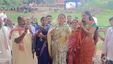 डोंगरगांव: विधायक ने दैहान में किया कला मंच निर्माण कार्य का भूमिपूजन