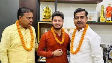 हरिद्वार: बहादराबाद स्थित आवास कार्यालय पर  रानीपुर विधायक आदेश चौहान ने सोशल मीडिया मैं नामित सदस्यों का किया स्वागत