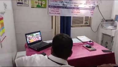 सैदपुर: सैदपुर सीएचसी पर उप-जिलाधिकारी सहित चिकित्साकर्मियों इत्यादि ने सुना राष्ट्रपति का सम्बोधन, आभा कार्ड का किया गया वितरण