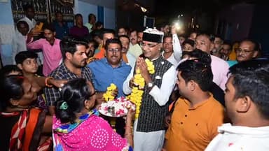 हुज़ूर: मंत्री विश्वास सारंग ने आज नरेला विधानसभा अंतर्गत वार्ड संख्या 79 में विभिन्न विकास कार्यो का भूमि पूजन किया