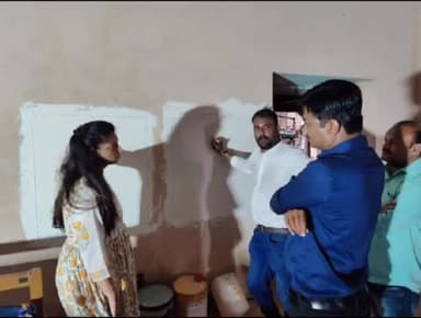 ग्वालियर गिर्द: स्मार्ट सिटी के तहत महाराज बाडा के विकास कार्यो का स्मार्ट सिटी सीईओ नें किया निरिक्षण*