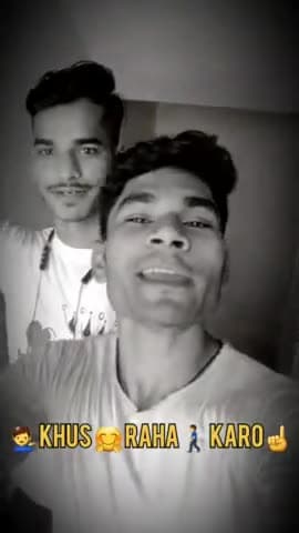 My🚶‍♂️ Kaha Khush 🤗Raha karo☝️ mere bhai👬 #emotional😔 #status😔 #shayari👍 #rahulraj51 #viralreal