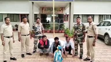 बोडला: भोरमदेव तिराहा के पास 3 गांजा तस्कर को बोड़ला पुलिस ने गिरफ्तार कर भेजा जेल