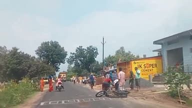 जयसिंहनगर: अमझोर में स्कूल के पास अज्ञात बोलेरो की टक्कर से एक युवक हुआ घायल, स्थानीय लोगों की मदद से पहुंचाया गया अस्पताल