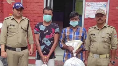 हरिद्वार: नगर कोतवाली पुलिस ने अवैध शराब परिवहन करते कोतवाली क्षेत्र से दो अभियुक्तों को किया गिरफ्तार