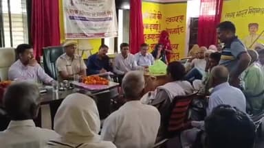अलवर: अहिरन ग्राम पंचायत में वृत अधिकारी ने सुनी जन समस्याएँ