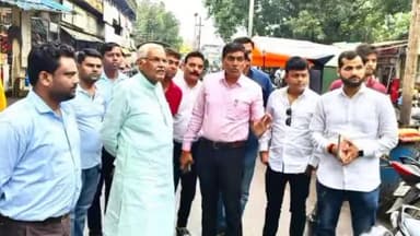 इटारसी: इटारसी शहर का विधायक डॉक्टर शर्मा ने किया जन आशीर्वाद यात्रा के सभा स्थल का निरीक्षण