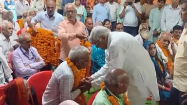 इटारसी: इटारसी शहर के रेस्ट हाउस परिसर में श्री द्वारकाधीश दर्शन के लिए द्वारका रवाना हुए 146 तीर्थयात्री विधायक ने किया स्वागत