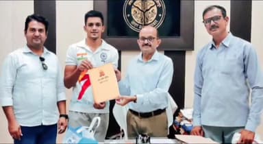 सैदपुर: गैबीपुर स्थित गौतम स्पोर्ट्स एकेडमी के ऋषी राय का उत्तर प्रदेश पुलिस में चयन, परिजनों में हर्ष का माहौल