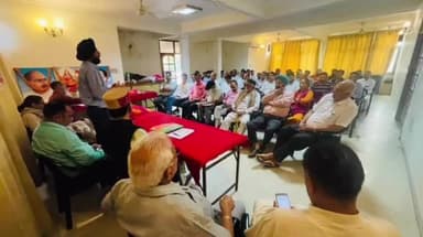 कृष्णगढ़: दून विधानसभा क्षेत्र में आयोजित हुई भाजपा मंडल की बैठक, मंडल अध्यक्ष मानसिंह मेहता की अध्यक्षता में हुई बैठक समपन्न