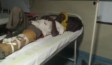 बैतूल नगर: ग्राम नए गांव निवासी व्यक्ति गिरने से हुआ घायल जिला अस्पताल में किया भर्ती