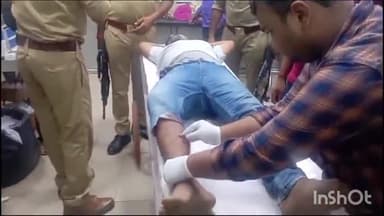 सुल्तानपुर: पुलिस मुठभेड़ में हिस्ट्रीशीटर अपराधी को पैर में लगी गोली, इलाज के लिए कराया गया मेडिकल कॉलेज भर्ती