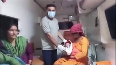 पांवटा साहिब: भगानी में गर्भवती महिला को अस्पताल ले जाते वक्त रास्ते में ही बिगड़ी महिला की तबीयत, 108 एंबुलेंस में हुई सफल डिलीवरी