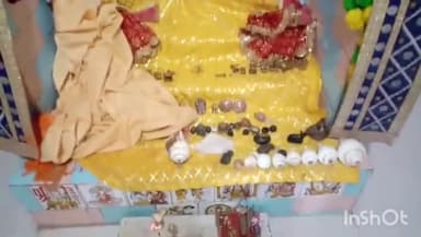 बम्होरी के प्राचीन मंदिर से भगवान की मूर्तियां हुई चोरी, जांच में जुटी दिगौड़ा पुलिस, चोर बाइक से मरगुवां की ओर भागे।