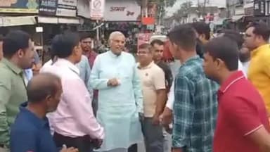 इटारसी: इटारसी शहर में 20 सितंबर को पहुंचेगी 'जन आशीर्वाद यात्रा', विधायक डॉ. सीता शरण शर्मा ने सभा स्थल का किया निरीक्षण