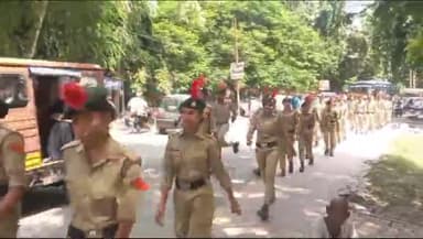 बहराइच: केडीसी से एनसीसी के छात्रों ने मिशन इंद्रधनुष के तहत निकाली रैली