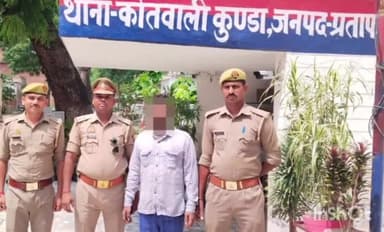 कुंडा: दुष्कर्म व पॉक्सो एक्ट के अभियोग में वांछित चल रहे अभियुक्त को पुलिस ने ताजपुर के पास से किया गिरफ्तार, भेजा जेल
