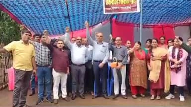 जबलपुर: कला निकेतन पॉलिटेक्निक कॉलेज में तकनीकी शिक्षकों ने अपनी मांगों को लेकर  की एक दिवसीय हड़ताल