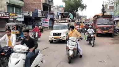 करनाल: वैश्य मोटरसाइकिल चेतना यात्रा पहुंची करनाल के एनडीआरआई चौक, किया गया स्वागत