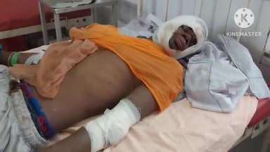 धौलपुर: चिलाचौंद के पास आवारा पशु को बचाने के चक्कर में अनियंत्रित होकर फिसली बाइक, बाइक सवार 2 लोग गंभीर रूप से हुए घायल