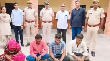 बायतु: बांडीधोरा पनावड़ा में 27तोला सोने,15तोला चांदी चुराने की वारदात का पुलिस ने किया खुलासा,प्रेमी-प्रेमिका सहित चार गिरफ्तार