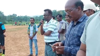 बानो: दो दिवसीय फुटबॉल टूर्नामेंट बांकी में फाइनल मैच चिरुबेड़ा vs वीरता के बीच खेल गया । चीरूबेड़ा  टीम विजय रही