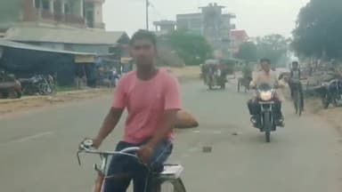 इकौना: NH 730 पर इकौना बाईपास पेट्रोल पम्प के सामने अज्ञात वाहन की टक्कर से गौवंश की हुई मौत