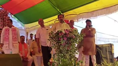 अजयगढ़: अजयगढ में कैबिनेट मंत्री बृजेन्द्र प्रताप सिंह ने बताये विकाश कार्य, कमलनाथ पर साधा निशाना सोनिया गांधी के बने एटीएम