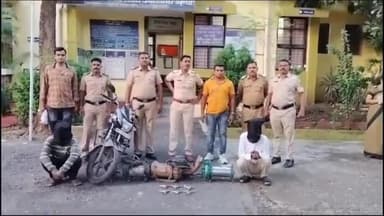 समुद्रपूर: लसणपूर येथील आदर्श बायो ॲग्रो कंपनीतील विहिरीवरून २ पंप व केबल चोरून नेणाऱ्या दोघांना पोलिसांनी केली अटक