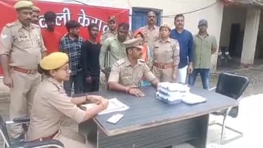 केराकत: सिहौली गाँव की गोमती नदी के पास से चेकिंग के दौरान चोरी का माल बरामद कर पुलिस ने महिला समेत पांच लोगों को किया गिरफ्तार