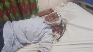हाथरस: गांव अलीपुर बबूलगांव में बेटे के ससुरालियों ने बुजुर्ग के साथ की मारपीट, घायल को पुलिस ने जिला अस्पताल में कराया भर्ती