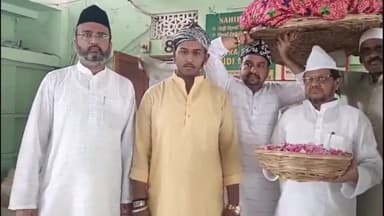 अजमेर: सूफी इस्लामी बोर्ड के पदाधिकारियों ने PFI पर लगाए गए प्रतिबंध का 1 वर्ष पूरा होने पर ख्वाजा की दरगाह पर चादर की पेश