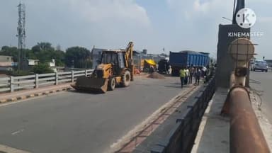 सोनीपत: रिपेयरिंग के काम के चलते रोहतक रोड ओल्ड रेलवे ओवरब्रिज बंद, वन-वे हुआ ट्रैफिक