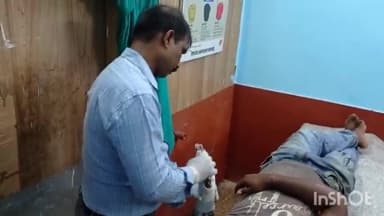 नुआंव: बड़ढा मोड़ के समीप रोड पर कुत्ते को बचाने में एक बाइक अनियंत्रित होकर पलटी, बाइक सवार एक युवक गंभीर रूप से हुआ घायल