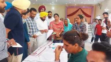 ਨਾਭਾ: ਪਿੰਡ ਢੀਂਗੀ ਵਿਖੇ ਜਨ ਸੁਵਿਧਾ ਕੈਂਪ ਮੌਕੇ ਜ਼ਿਲ੍ਹਾ ਯੋਜਨਾ ਬੋਰਡ ਪਟਿਆਲਾ ਦੇ ਚੇਅਰਮੈਂਨ ਅਤੇ ਨਾਭਾ ਦੇ ਐਸਡੀਐਮ ਮੌਜੂਦ ਰਹੇ