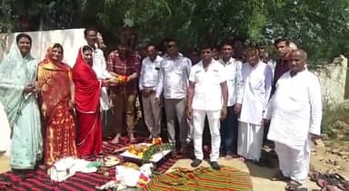 रियां बड़ी: सतीमाता मंदिर के जीर्णोद्धार का कार्यक्रम हुआ सम्पन्न, सैंकड़ों श्रद्धालुओं ने कार्यक्रम में लिया भाग