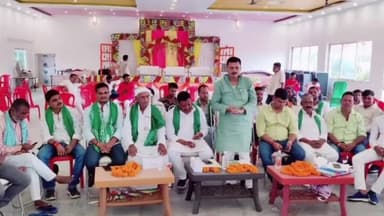 औरंगाबाद: नबीनगर के एक निजी होटल में राजद ने की बूथ कमेटी की बैठक, नबीनगर विधायक रहे मौजूद