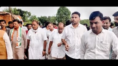 बटियागढ़: कांग्रेस की जन आक्रोश रैली पहुंची बटियागढ़, पूर्व मंत्री ने पार्टी मजबूत करने हेतु दिलाई शपथ