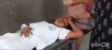 बीकानेर: जयपुर मार्ग पर एक स्कूल की प्राइवेट बस व पिकअप गाड़ी के बीच हुई भिड़ंत, करीब एक दर्जन बच्चे हुए घायल