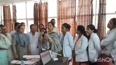 आगरा: एमजी रोड स्थित एसएन के स्त्री एवं प्रसूति रोग विभाग में चिकित्सकों और नर्सो के लिए दो दिवसीय कार्यशाला का आयोजन