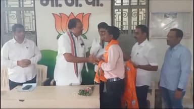 समुद्रपूर: तालुक्यातील ताडगाव येथील अनेकांचा आमदार समिर कुणावार यांच्या उपस्थितीत हिंगणघाट येथे जनसंपर्क कार्यालयात भाजपात प्रवेश