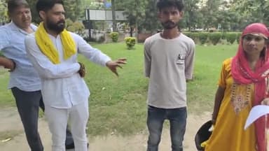 करनाल: सेक्टर-12 में SP को शिकायत देने पहुंचे कैदी के परिजन, जेल में कैदी से मारपीट व जान से मारने की धमकी के लगाए आरोप