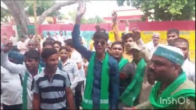 जलेसर: तहसील जलेसर में चल रहा भाकियू का धरना एसडीएम के आश्वासन पर हुआ स्थगित